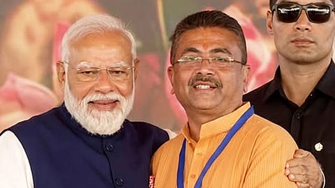 மேற்கு வங்க முதலமைச்சராக பதவியேற்றார் சுவேந்து அதிகாரி- பிரதமர் வாழ்த்து 