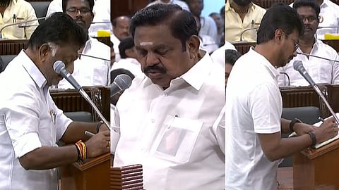 சேப்பாக்கம் எம்.எல்.ஏ.வாக பொறுப்பேற்றார் உதயநிதி ஸ்டாலின்