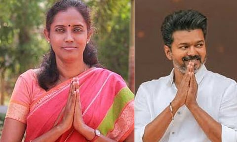 காங்கிரஸ் எம்.பி ஜோதிமணி முதலமைச்சர் விஜய்க்கு வாழ்த்து!