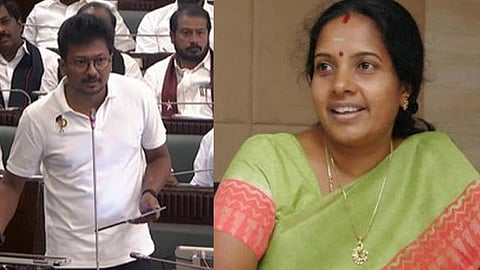ஆட்சியிலிருந்து விரட்டியடிக்கப்பட்ட பிறகும் உதயநிதி திருந்தவில்லை : மக்கள் திருத்தும் காலம் விரைவில் வரும்- வானதி சீனிவாசன்