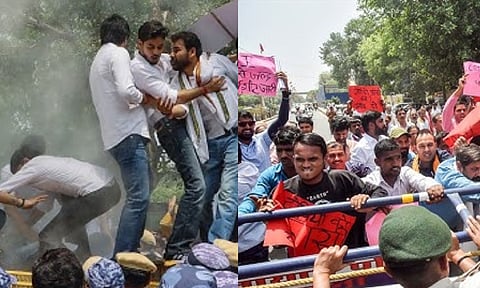 நீட் முறைகேடு: தேர்வு ரத்து, வெடித்தது போராட்டம் -  அரசுக்கு எதிர்க்கட்சிகள் அழுத்தம்!