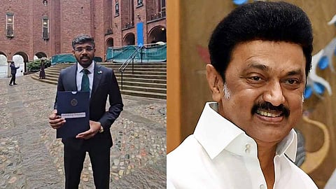 சுவீடனில் MS பட்டம் பெற்ற மாணவனின் உணர்ச்சிப்பூர்வ பதிவு: முன்னாள் முதல்வர் மு.க. ஸ்டாலின் அளித்த பதில்..!