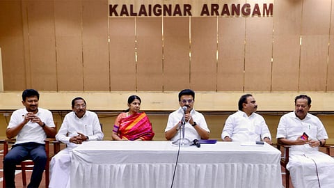 தலைவரான என் மேலேயே குறை சொன்னாலும் பரவாயில்லை - மு.க.ஸ்டாலின்