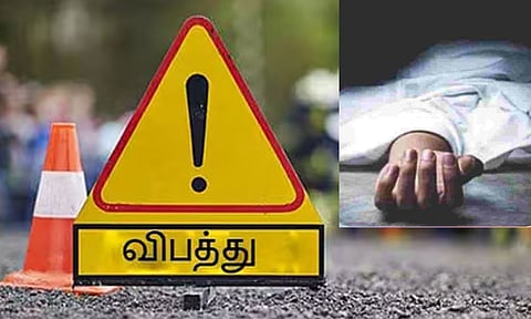 கோவிலுக்கு சென்று திரும்பும்போது சோகம்.. மதுரை அருகே கார் விபத்தில் 5 பேர் பலி