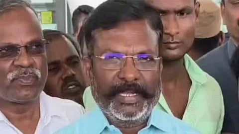 த.வெ.க.வுக்கு ஆதரவு கடிதம் கொடுத்த பிறகும், ஒரு போன் கால்..! வி.சி.க. தலைவர் திருமாவளவன்
