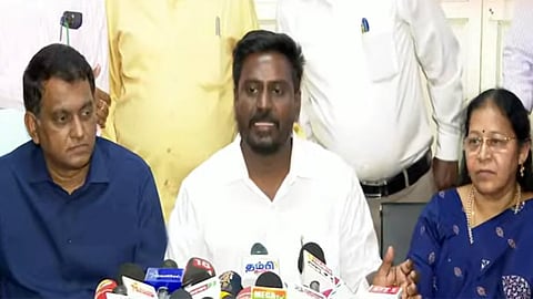 பிஎம்ஸ்ரீ திட்டம் குறித்த அழுத்தங்களுக்கு அடிபணிய மாட்டோம் - அமைச்சர் ராஜ்மோகன்
