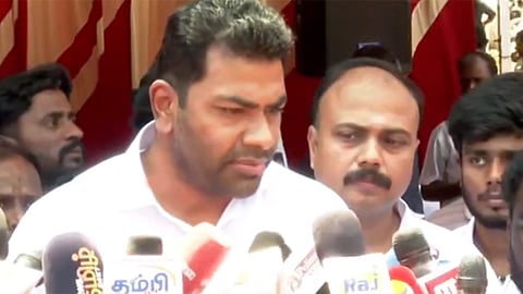 விரைவில் அமைச்சரவை விரிவாக்கம் குறித்து முதலமைச்சர் அறிவிப்பார் - அமைச்சர் ஆதவ் அர்ஜுனா 
