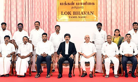 தவெக அமைச்சரவை விரிவாக்கம் - முக்கிய துறைகள் யார் யாருக்கு?