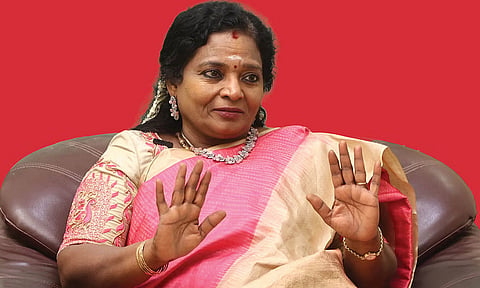 கூட்டணி கட்சிகளின் அழுத்தத்தால் மும்மொழி கொள்கைக்கு எதிர்ப்பு - தவெக அரசு மீது தமிழிசை குற்றச்சாட்டு
