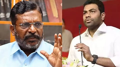 தமிழக மக்களிடமும், திருமாவளவனிடமும் ஆ.ராசா மன்னிப்பு கேட்க வேண்டும்- ஆதவ் அர்ஜூனா 