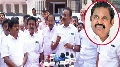 எங்களுக்கு எடப்பாடி பழனிசாமி தான் பொதுச்செயலாளர் - எஸ்.பி.வேலுமணி 

