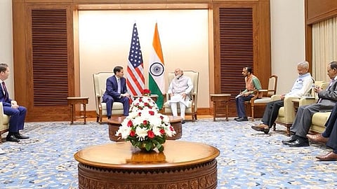 PM Modi, Marco Rubio