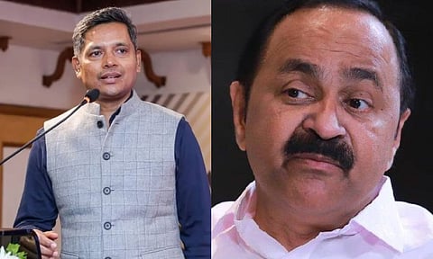 "வாக்கு திருட்டால் வென்ற காங்கிரஸ்?" முதல்வர் சதீசனின் செயலாளராக கேரள தலைமை தேர்தல் அதிகாரி நியமனம் - சி.பி.எம், பா.ஜ.க கண்டனம்