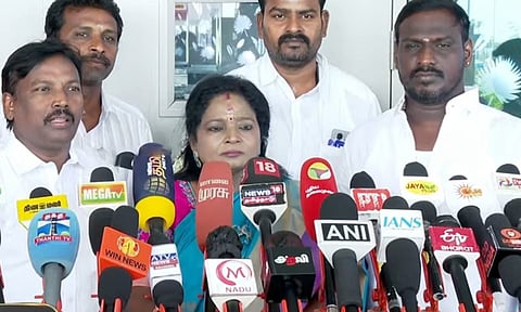 ‘காங்கிரஸ் தனித்து நின்று வென்று அமைச்சராவதற்கு இந்த உலகம் இருக்கும் வரை வாய்ப்பில்லை’ - தமிழிசை சௌந்தரராஜன்