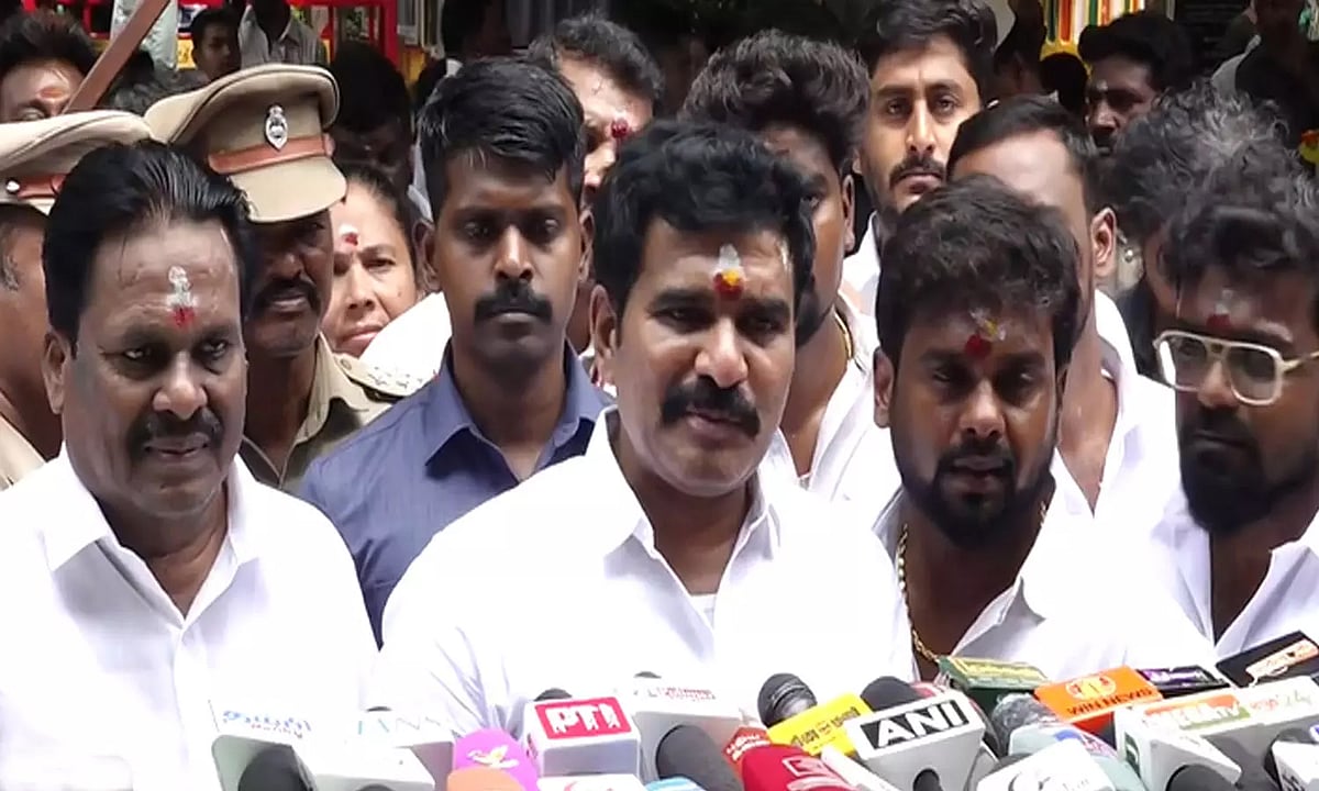 குதிரை பேரத்தில் ஈடுபட வேண்டிய அவசியம் த.வெ.க.விற்கு இல்லை - அமைச்சர் சி.டி.ஆர்.நிர்மல்குமார்