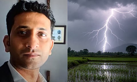 ஐடி நிறுவன வேலையை உதறிவிட்டு விவசாயம் செய்ய வந்த இளைஞர் வயலில் மின்னல் தாக்கி பலி | Karnataka
