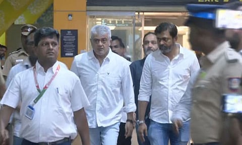 தாயார் மறைவு.. துபாயில் இருந்து சென்னை வந்தடைந்தார் அஜித் 