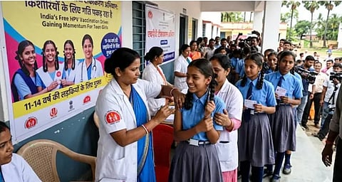 HPV vaccination rolls out in westbengal for 14yrs aged female childrens