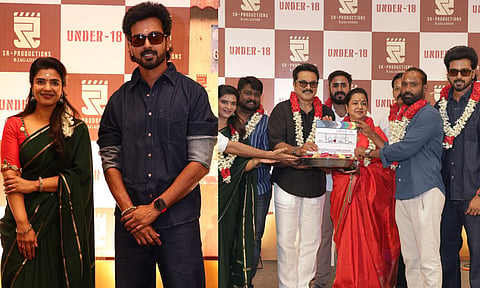 விக்ராந்த்- ஐஸ்வர்யா ராஜேஷின் Under - 18 படம் பூஜையுடன் தொடக்கம் 