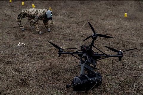 Ukraine replaces humans by robots during wars