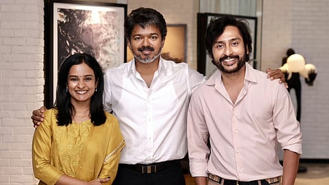 முதலமைச்சர் விஜய்யுடன் ஆர்.ஜே. பாலாஜி