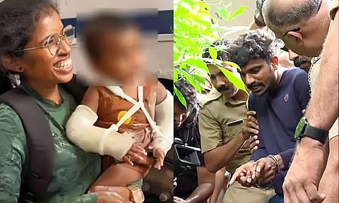 உடலில் 50 காயங்கள்.. ஒன்றரை வயது குழந்தையை காதலனுடன் சேர்ந்து சித்ரவதை செய்து கொன்ற தாய் - அதிர்ச்சி பின்னணி