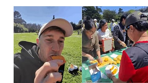 san fransico free mangos celebration