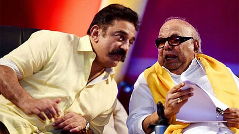 கலைஞர் பிறந்தநாளில் அவரையும் அவர் புகழையும் வாழ்த்துவது என் பெருமை - கமல்ஹாசன்