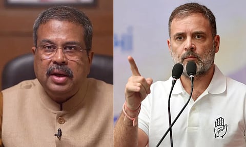 dharmendra pradhan, rahul gandhi