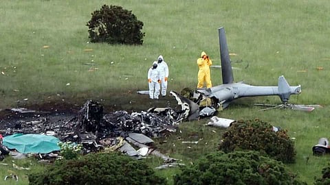 British Navy Helicopter Crash