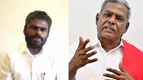 அண்ணாமலை போடுவது மாரீச மான் வேடம்: சி.பி.எம். மாநில செயலாளர் சண்முகம் விமர்சனம்