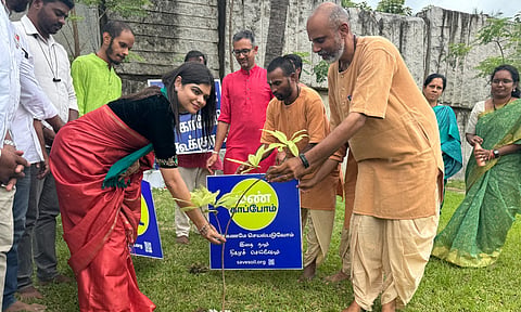 தமிழகம் முழுவதும் காவேரி கூக்குரல் சார்பில் 1.2 கோடி மரக்கன்றுகள் நடும் பணி துவக்கம்