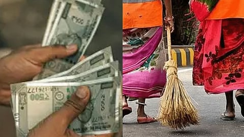 துப்புரவு தொழிலாளர்களுக்கு மாத சம்பளம் உயர்வு