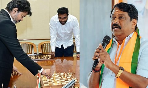 "நிழல் முதல்வர் ஆதவ் அர்ஜுனா.. ஆணவத்திலும், அடக்குமுறையிலும் திமுகவையே மிஞ்சிய தவெக" - நயினார் நாகேந்திரன் 
