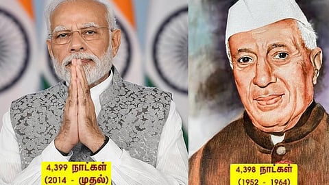  Narendra Modi, Jawaharlal Nehru