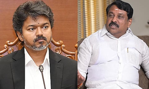 TN CM Vijay- BJP Leader Nainar Nagendran