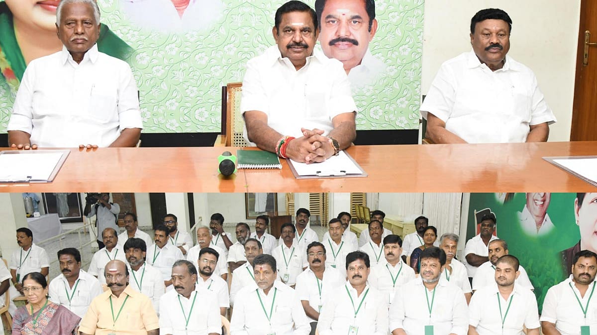 தேர்தல்  முடிவுகள்:  மாவட்ட வாரியாக ஆலோசனை நடத்தும் எடப்பாடி பழனிசாமி