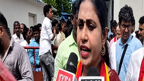 Vijayadharani  joining TVK