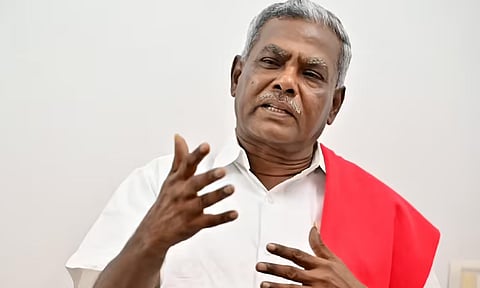 தமிழகத்தில் பெண்கள், குழந்தைகள் பாதுகாப்பை உறுதி செய்ய வேண்டும்- பெ.சண்முகம் வலியுறுத்தல்