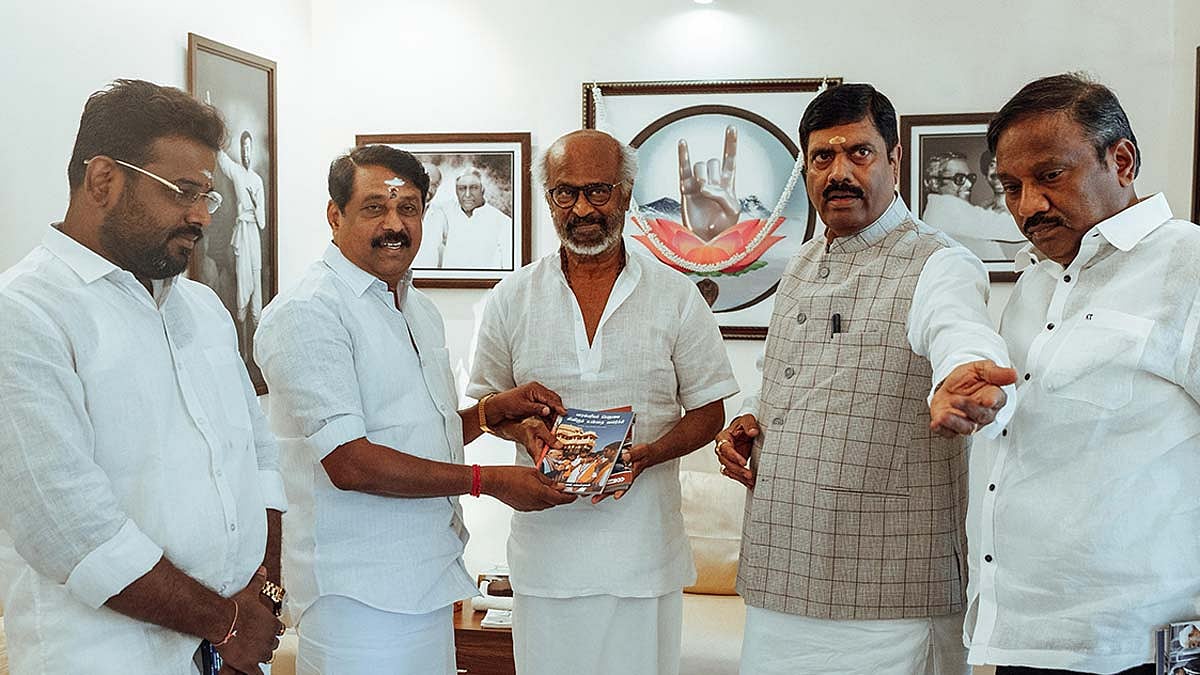 ரஜினியுடன் நயினார் நாகேந்திரன் திடீர் சந்திப்பு- அண்ணாமலைக்கு ஆதரவு இல்லை என்று தெளிவுபடுத்தியதாக தகவல் 