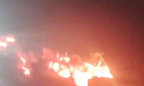 boat fire accident