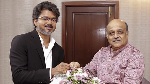 சென்னை உயர்நீதிமன்ற நீதிபதியுடன் முதலமைச்சர் விஜய் சந்திப்பு