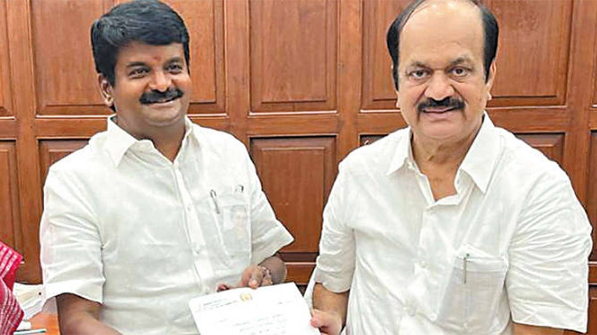 விஜயபாஸ்கர் ராஜினாமா - விராலிமலை தொகுதி காலியானதாக அறிவிப்பு
