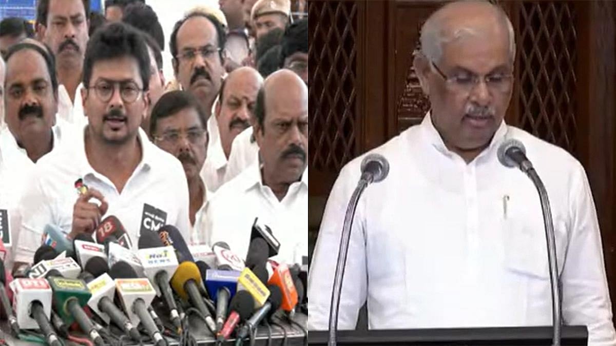 ஆளுநர் உரை தமிழக அரசின் கொள்கை உரை - உதயநிதி
