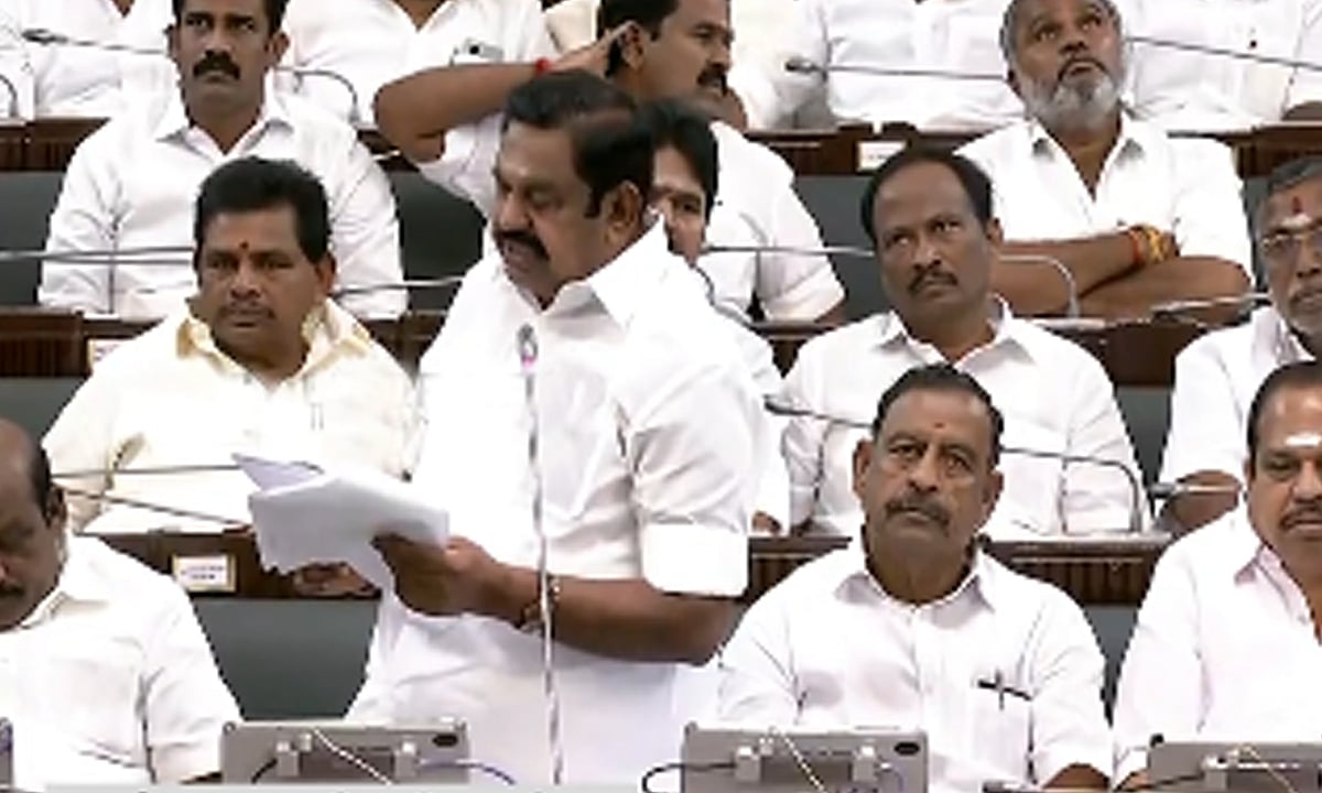 தமிழ்நாட்டிற்கு உரிய நீரை ஒவ்வொரு ஆண்டும் போராடியே தமிழ்நாடு பெறுகிறது- இபிஎஸ்