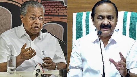 pinarayi vijayan, vd sathesan