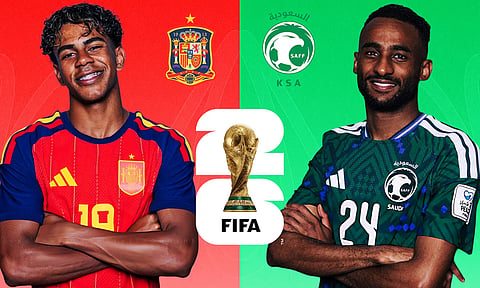 Spain vs Saudi arabia