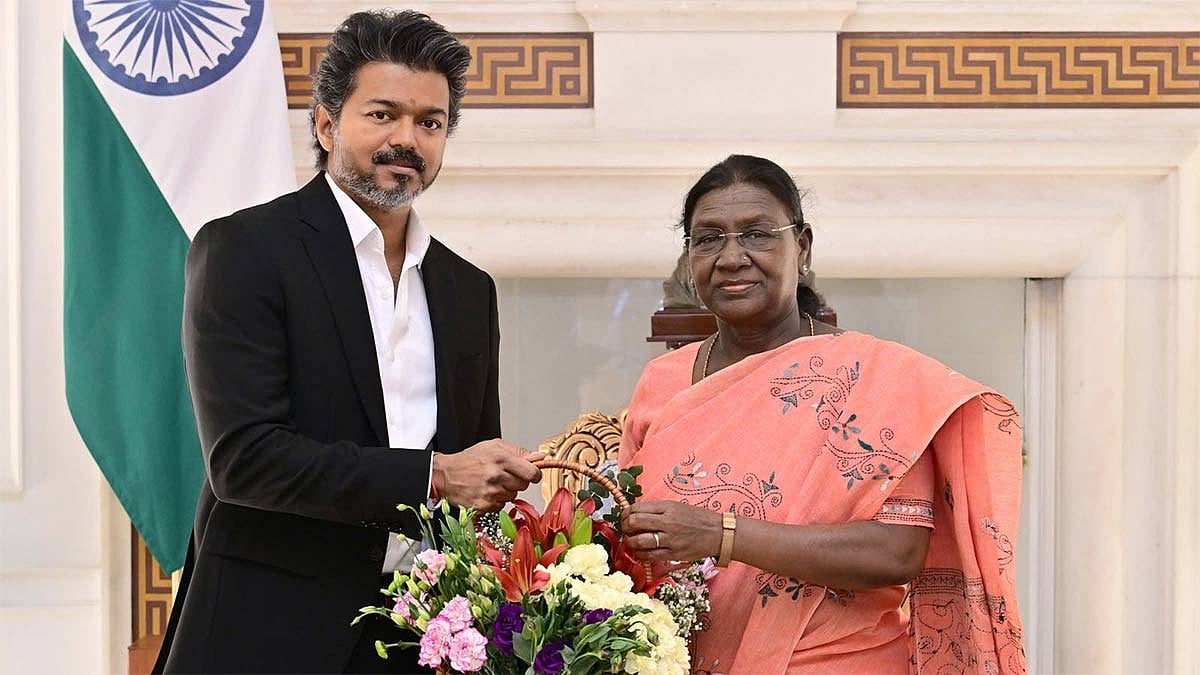 குடியரசுத் தலைவர்  திரவுபதி முர்முவுக்கு பிறந்தநாள் வாழ்த்து தெரிவித்த முதலமைச்சர் விஜய் 