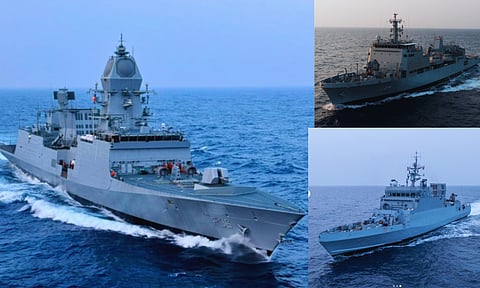 INS Dunagiri, INS Agray, INS Sanshodhak