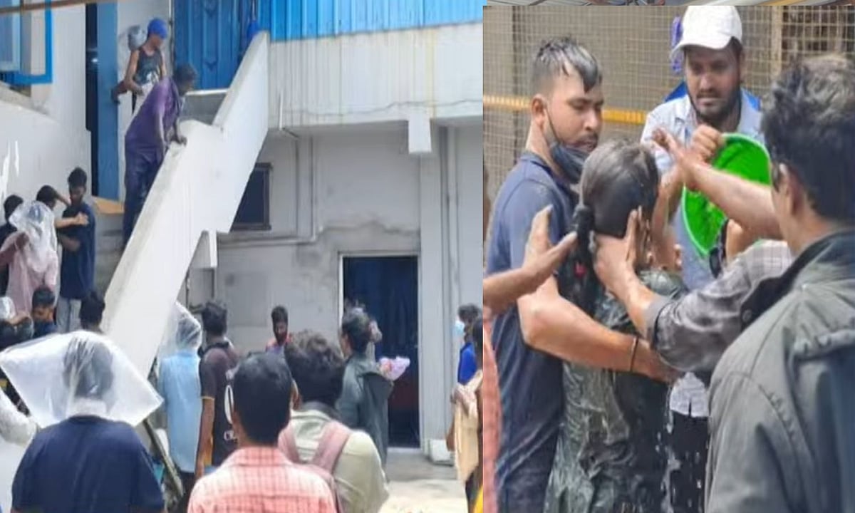 அமோனியம் வாயுகசிவு - 20 பேர் மயக்கம்